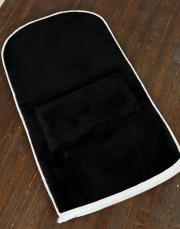 siyah 7 cm memory foam yastıklı seccade