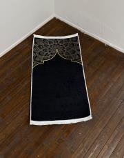 siyah ortopedik seccade safa serisi 1.5 cm süngerli 4