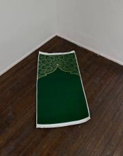 yeşil ortopedik seccade safa serisi 1.5 cm süngerli