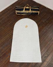 beyaz ortopedik seccade yadigar serisi saçaksız