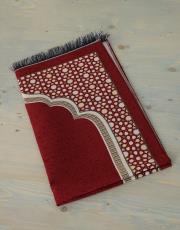 bordo şönil seccade seti  yaldız 2029 4