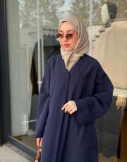 lacivert tensel v yaka abaya 9