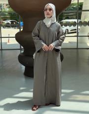 vizon %100 keten abaya