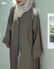 vizon %100 keten abaya 2
