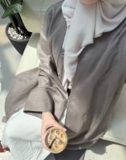 vizon %100 keten abaya 4