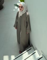vizon %100 keten abaya 5