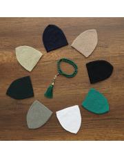 yeşil 8 takke 1 tesbih set 2