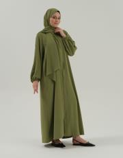 haki şallı namaz elbisesi 5