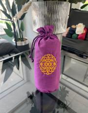 mürdüm nakış işlemeli silindir keseli seccade 2