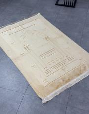 gold deri astarlı peluş lüks seccade 2