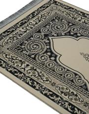 siyah baskılı dikdörtgen çantalı  seccade 7