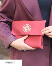 bordo baskılı dikdörtgen çantalı  seccade 3