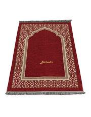 bordo isme özel  şönilseccade seti  yaldız 2029 3